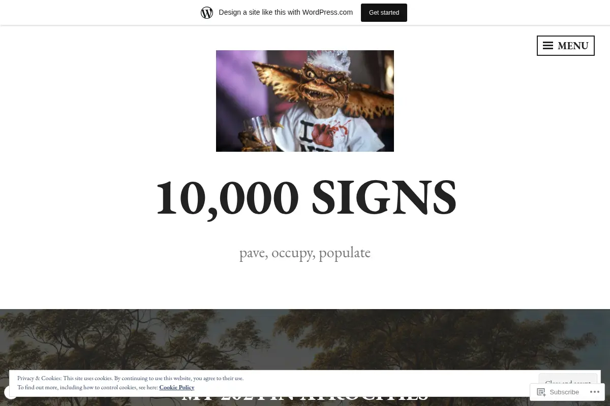 10,000 Signs