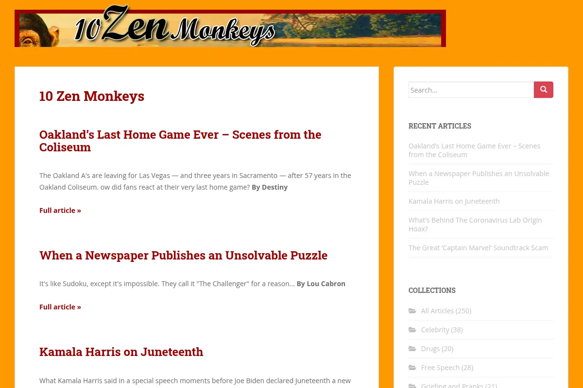 10 Zen Monkeys