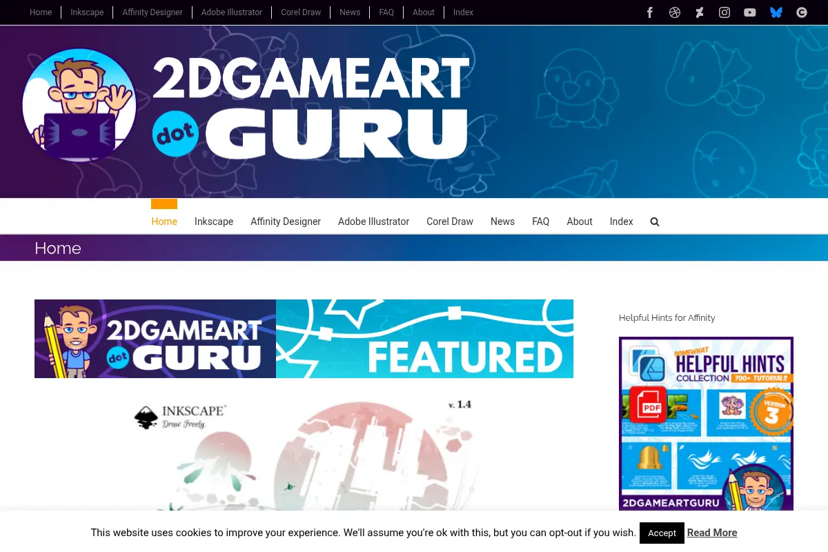 Learn 2D gameart using vector tools - 2dgameartguru