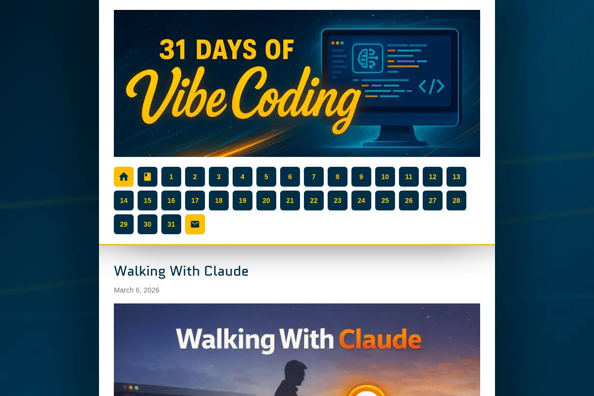 Vibe Coding with Jeff Blankenburg | 31 Days of Vibe Coding