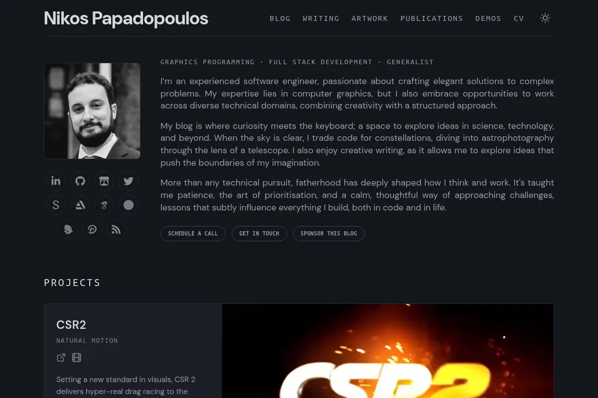Nikos Papadopoulos - Portfolio