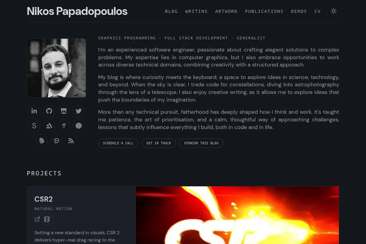 Nikos Papadopoulos - Portfolio