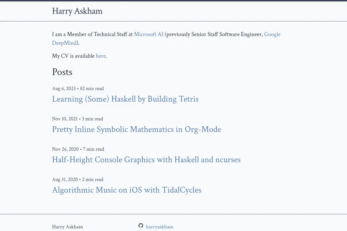 Harry Askham