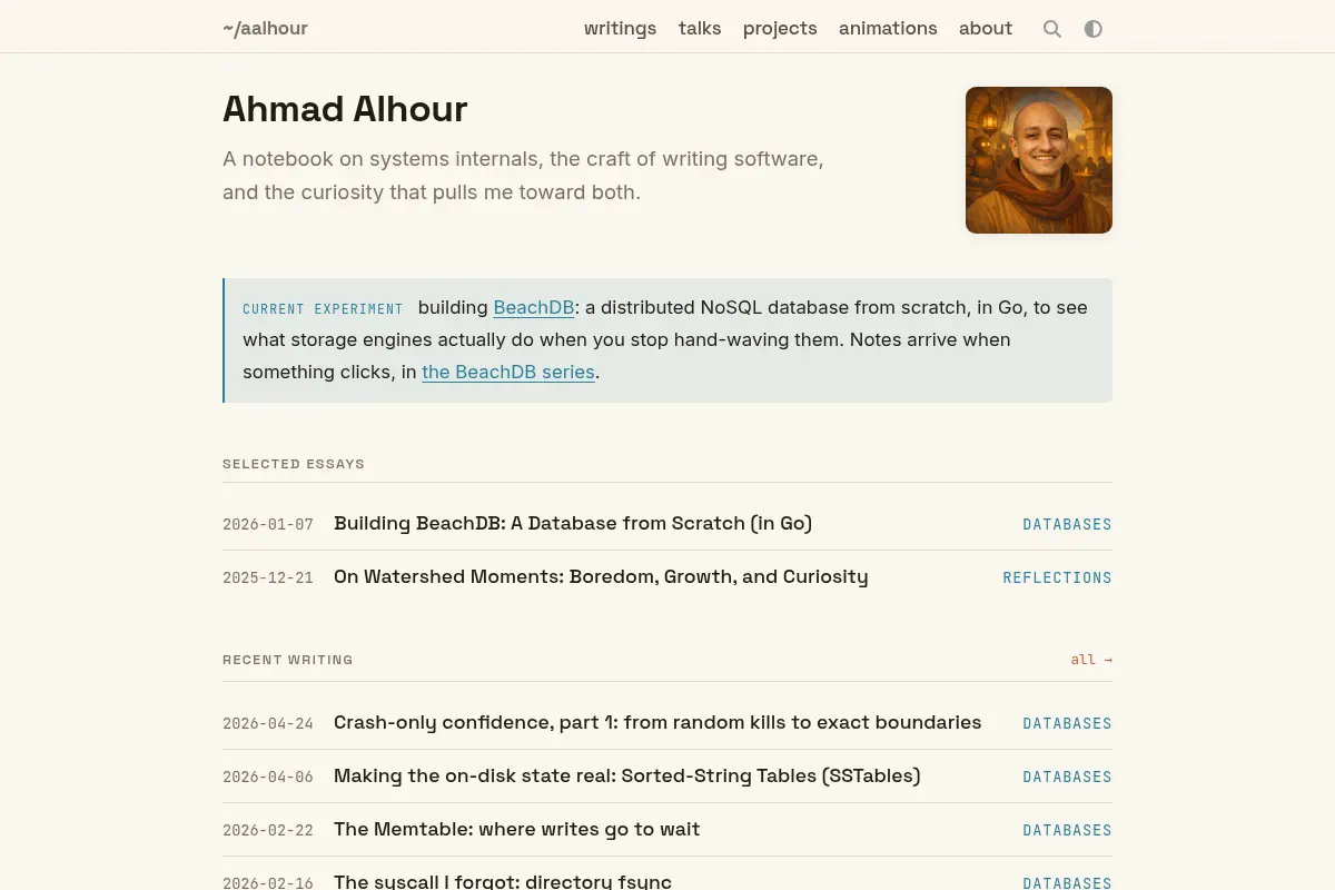 aalhour | notes on software, systems, books, and curiosity.
