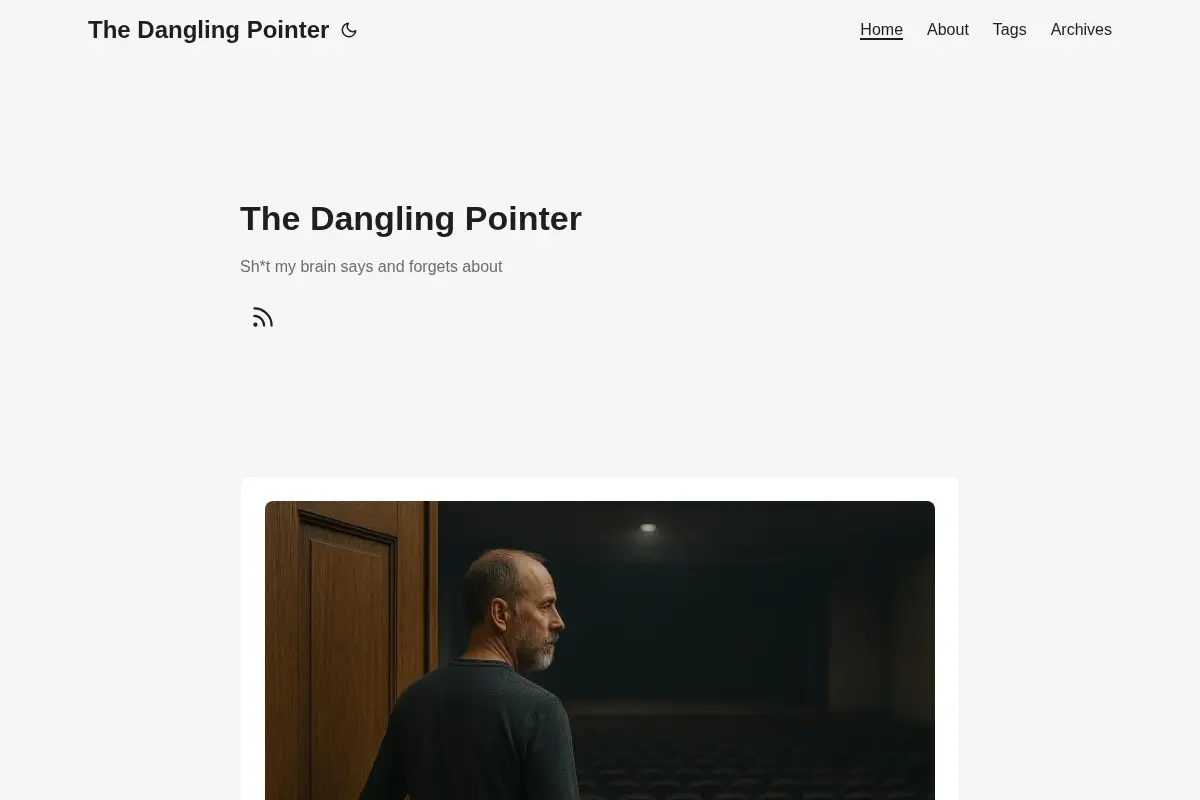 The Dangling Pointer