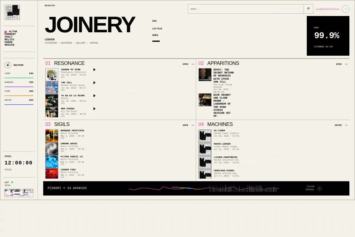 Joinery