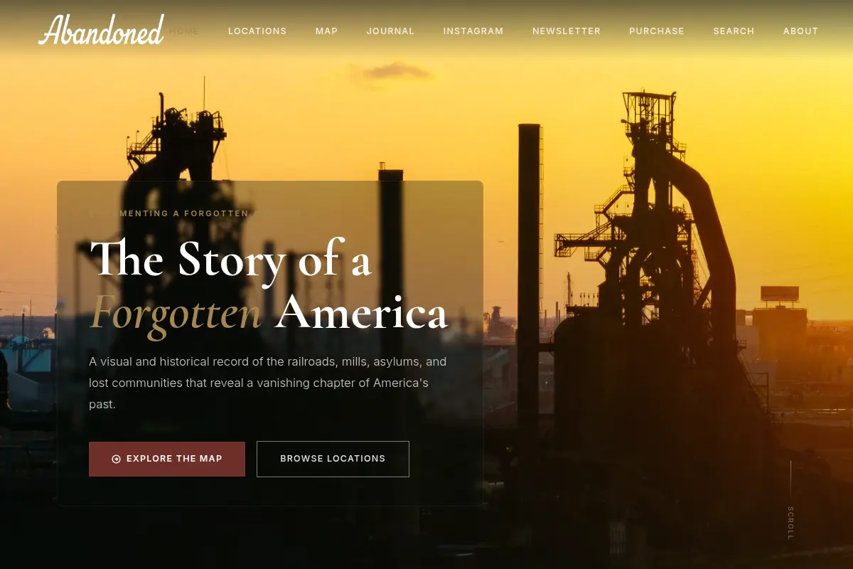 Abandoned - The story of a forgotten America.