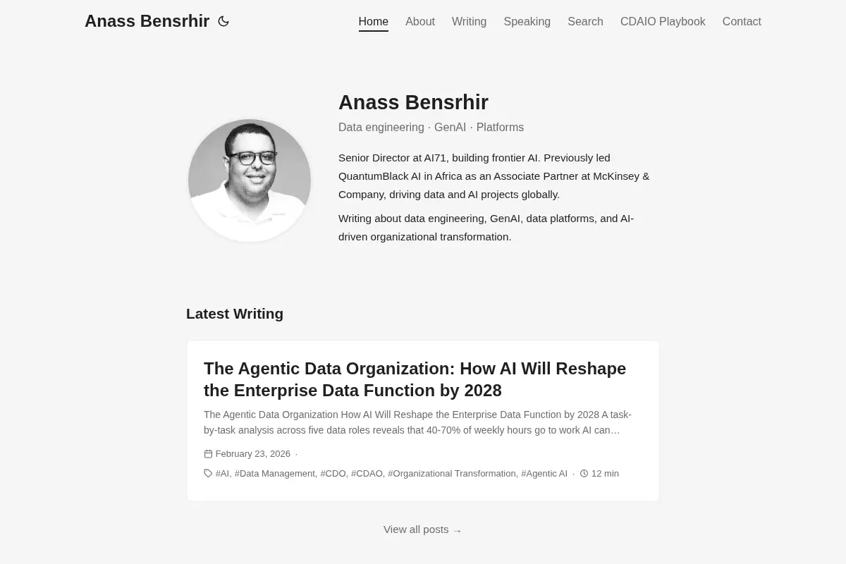 Anass Bensrhir