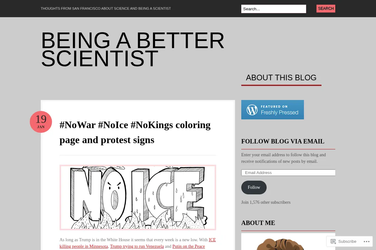 Being A Better Scientist