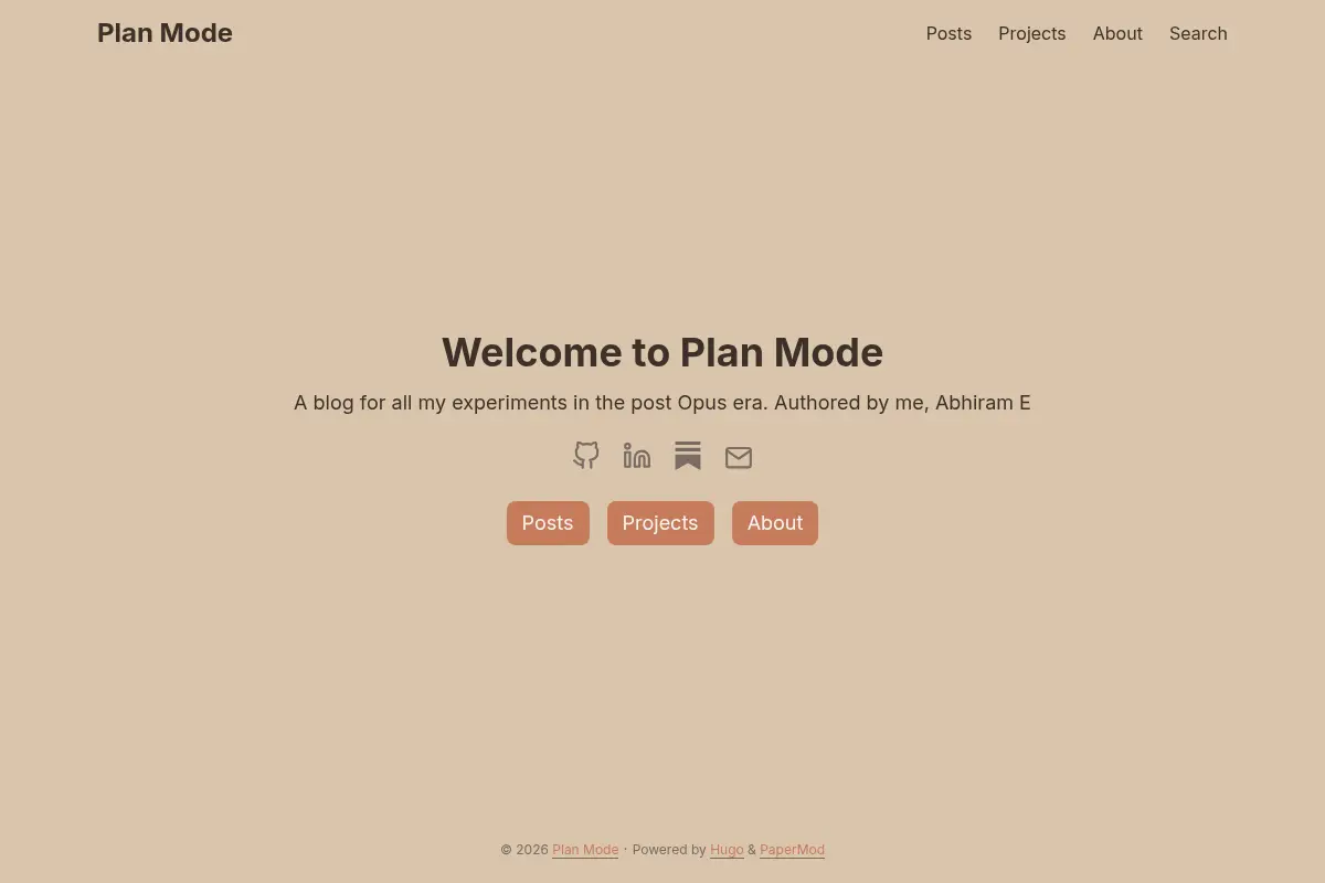 Plan Mode