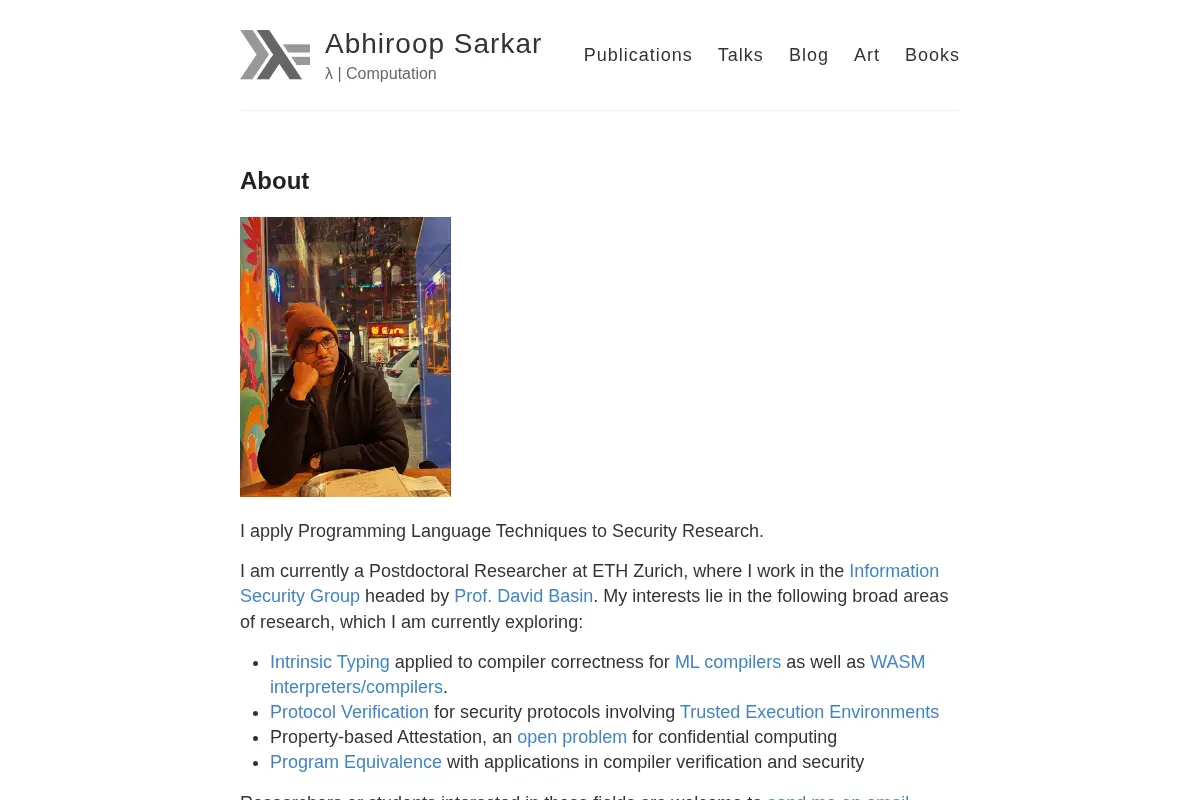 Abhiroop Sarkar