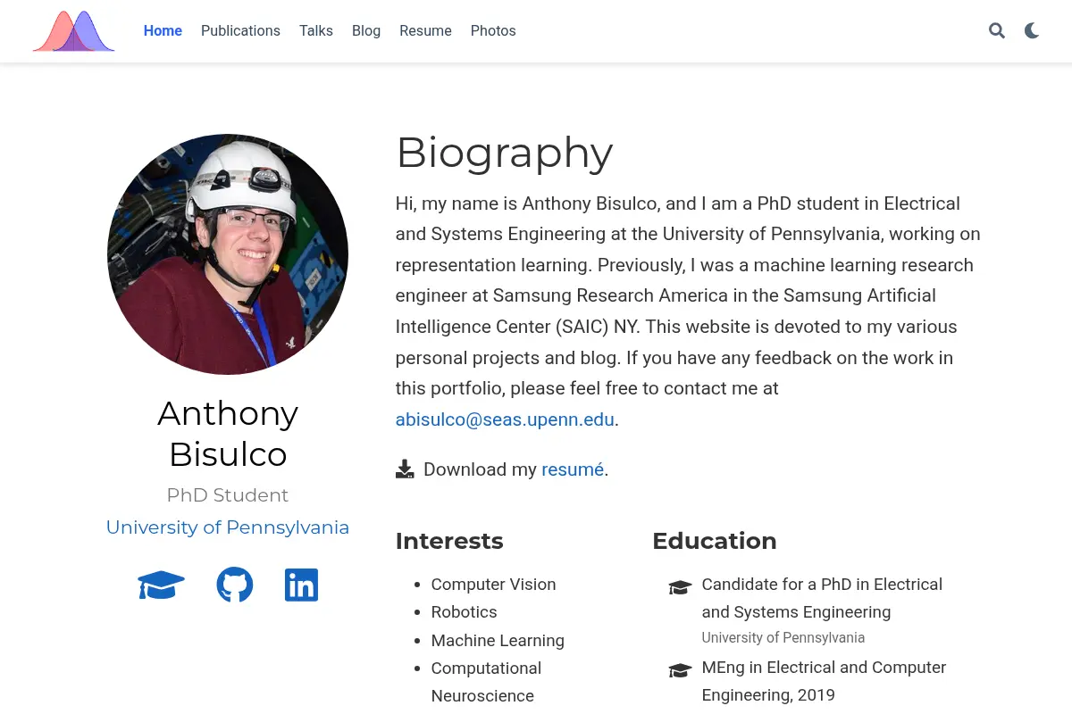 Anthony Bisulco's Portfolio