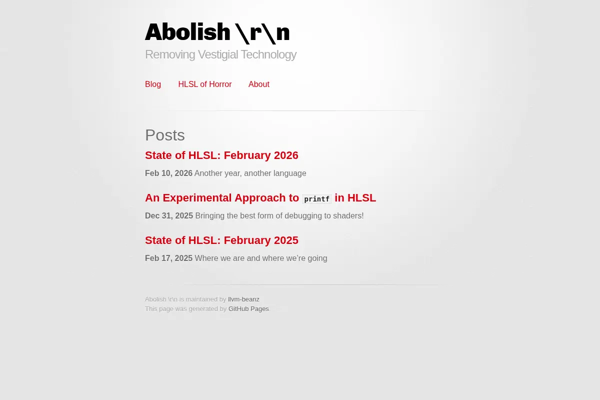 Abolish CRLF | Removing Vestigial Technology