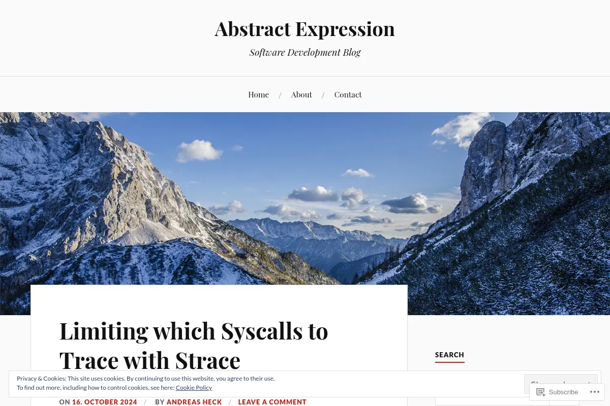 Abstract Expression – Software Development Blog
