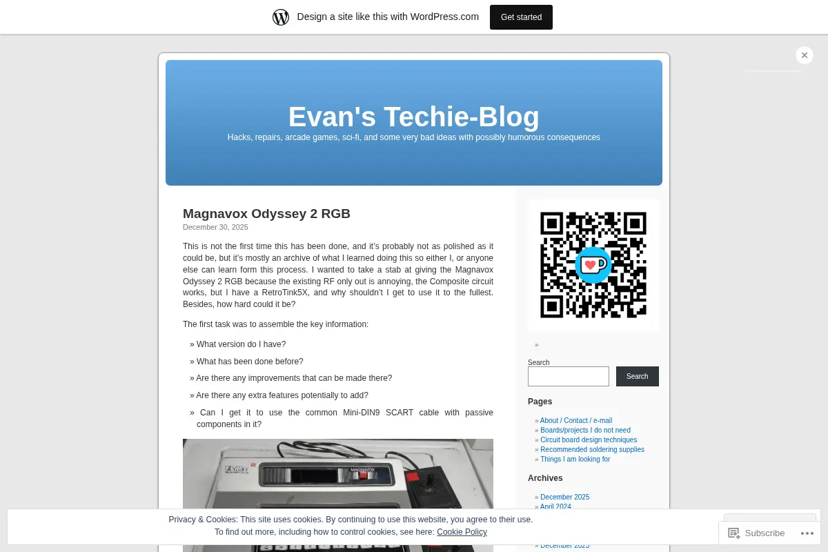 Evan's Techie-Blog