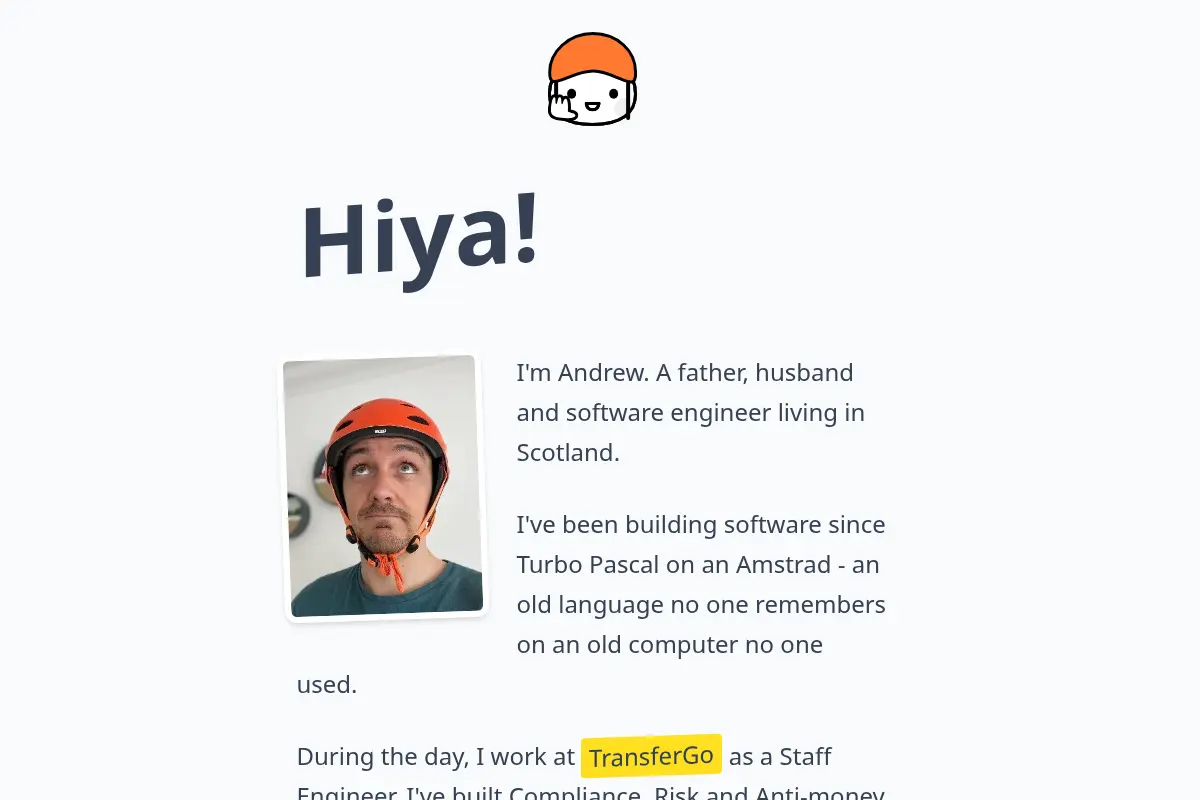 Andrew Cairns | Software Engineering Content Creator | Metaphorically Speaking