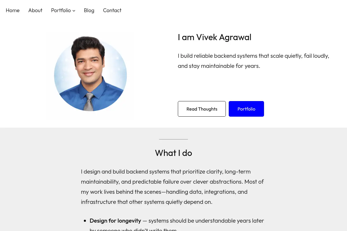 Vivek Agrawal