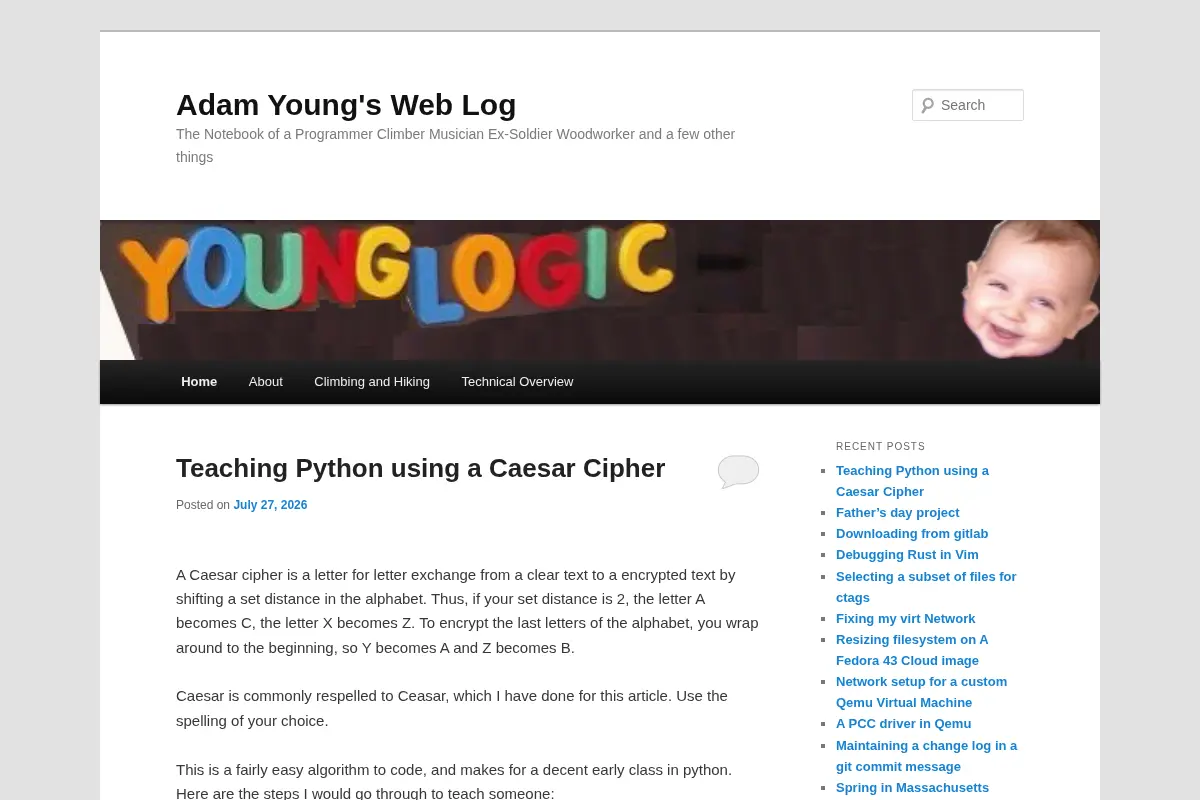 Adam Young's Web Log