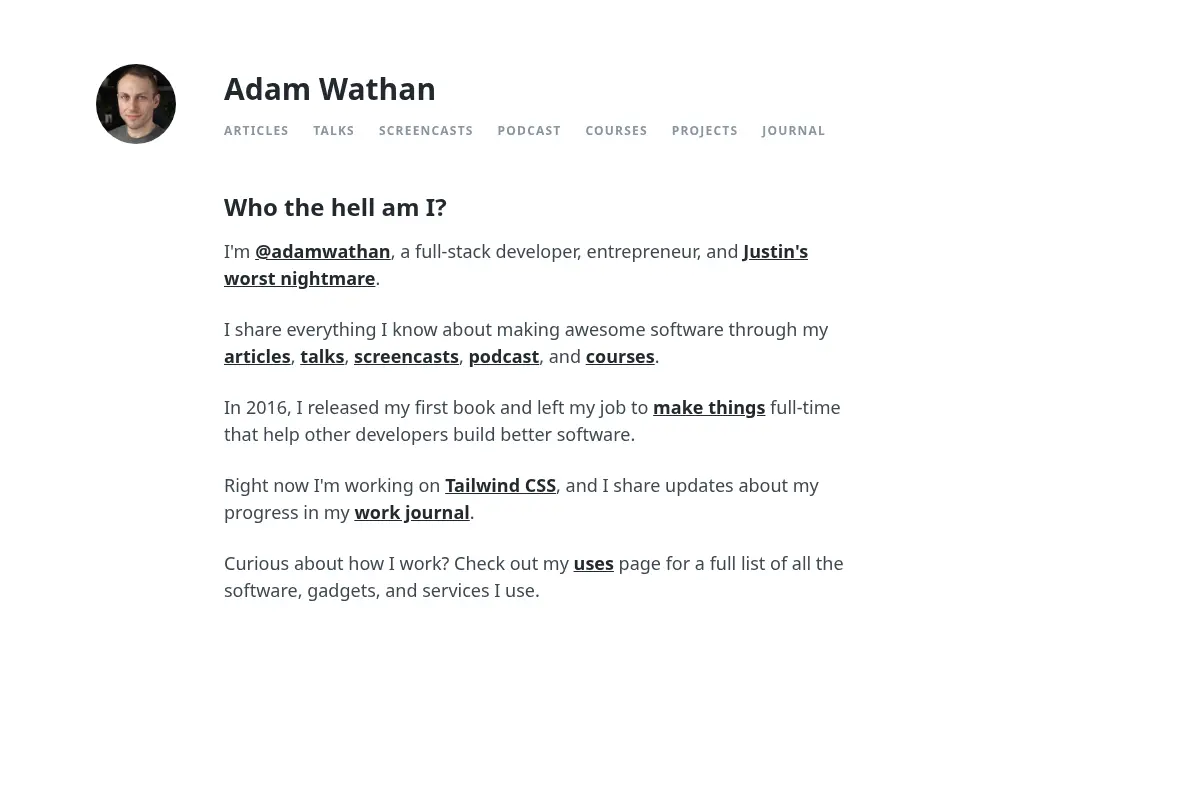 Adam Wathan