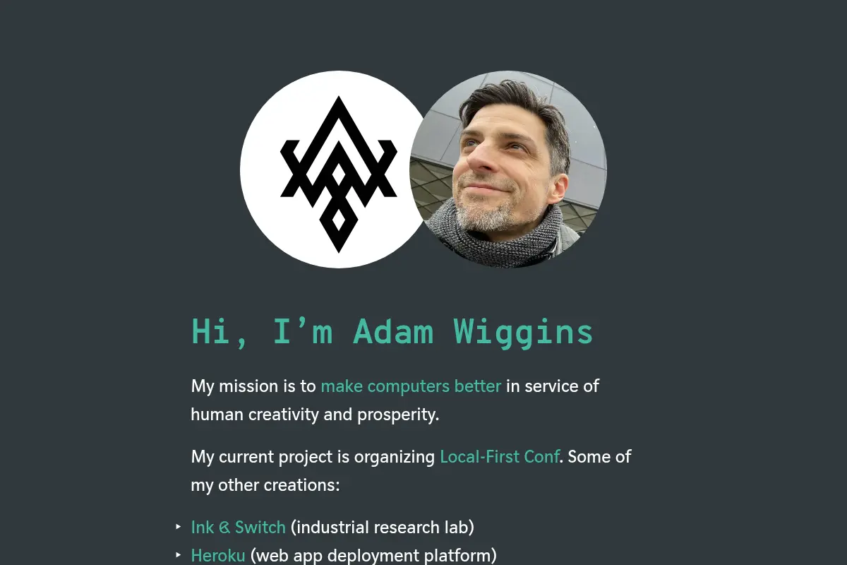 Adam Wiggins