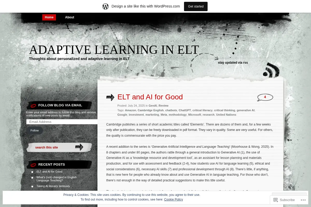 Adaptive Learning in ELT