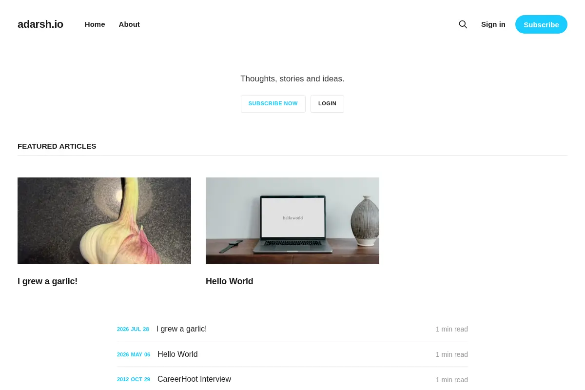 adarsh.io