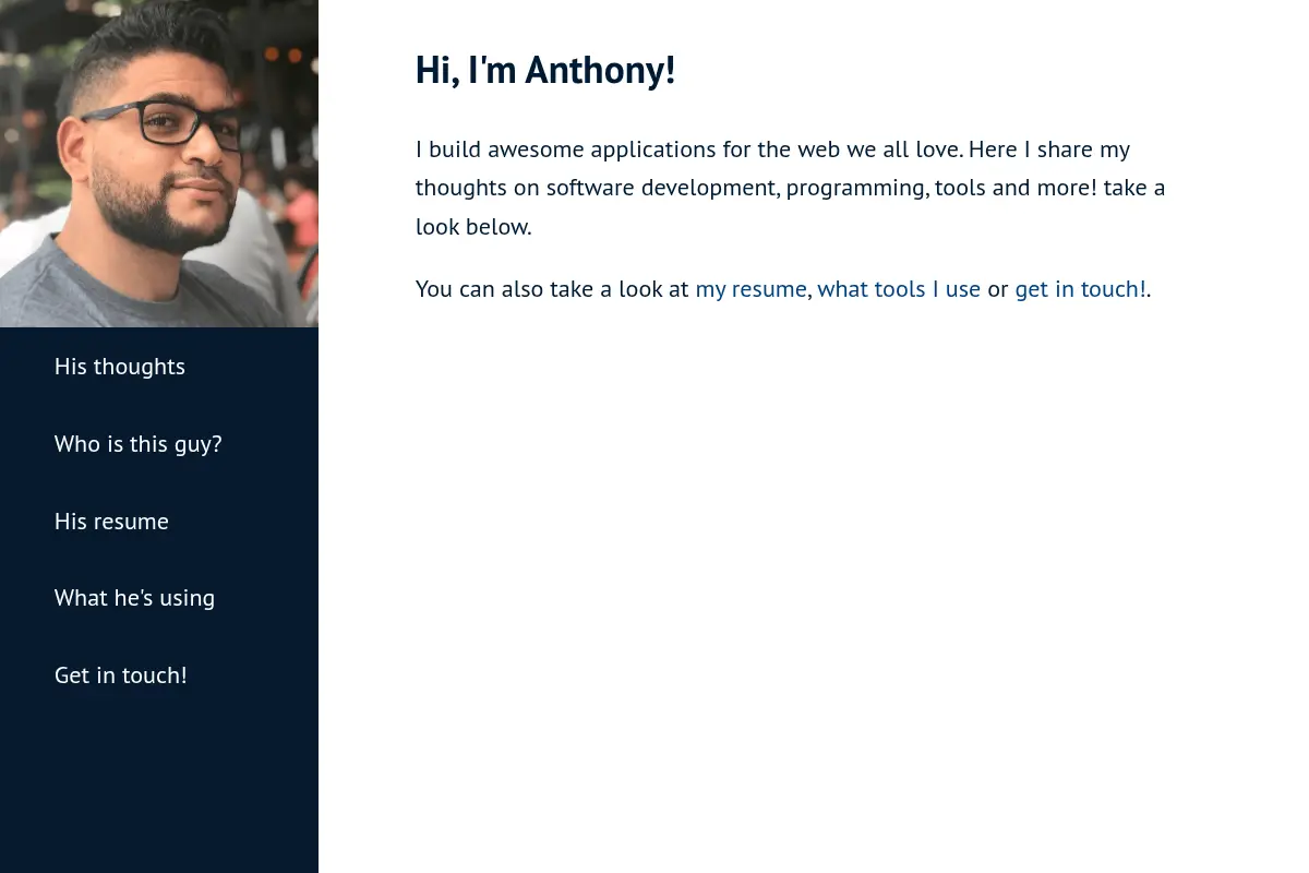 Anthony Del Rosario, Senior Software Engineer
