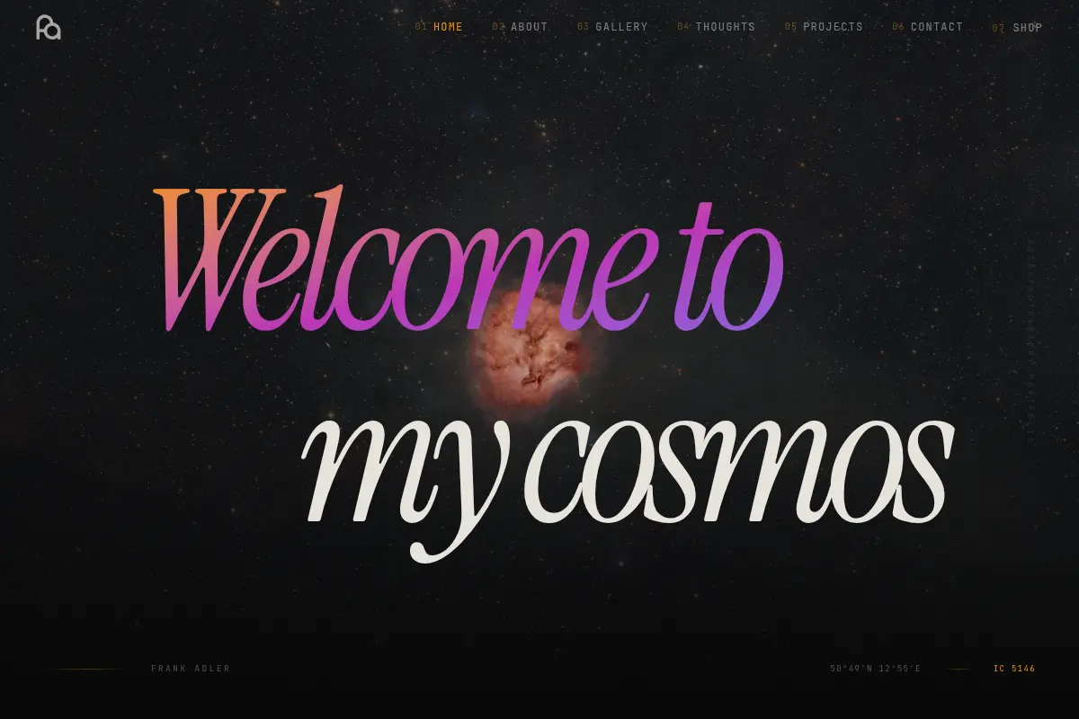 Frank Adler :: Astrophotography & Web Engineering