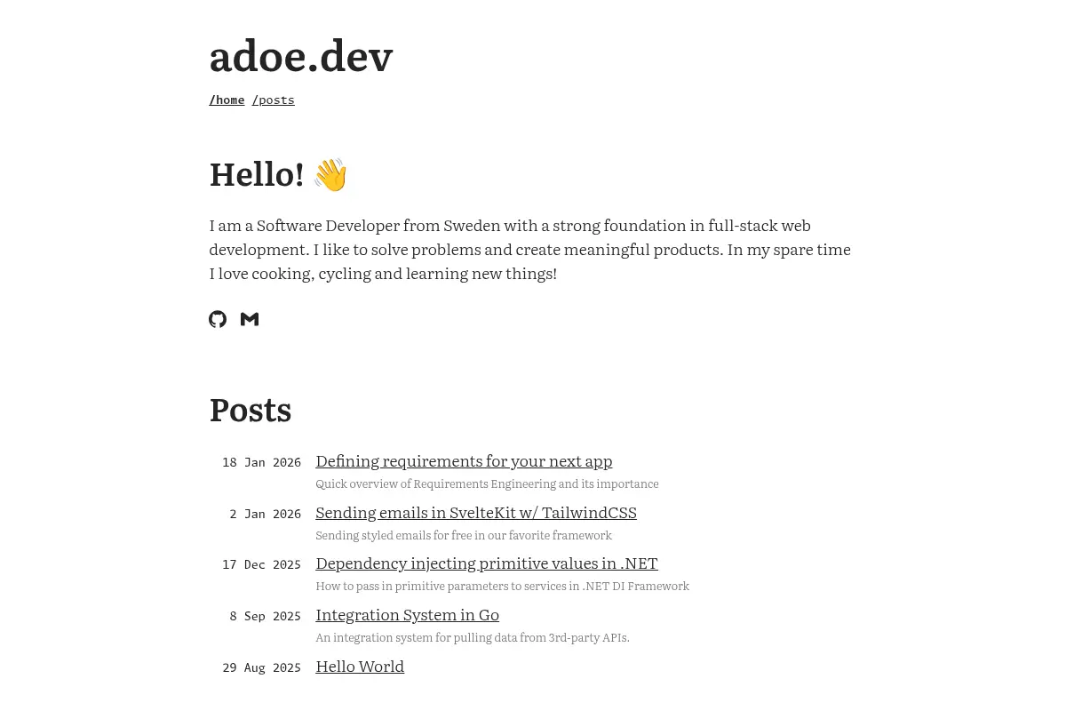 adoe.dev