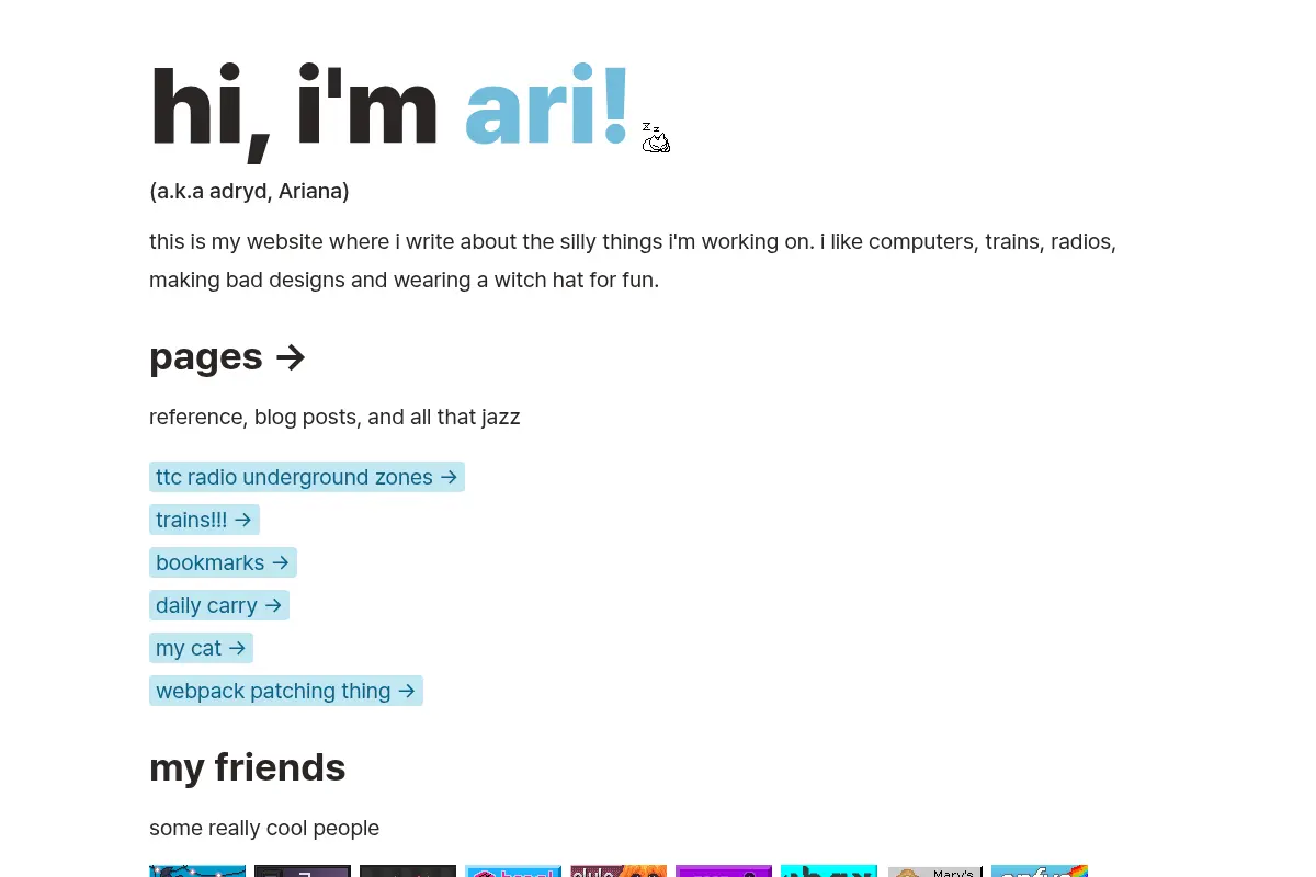 hi, i'm ari!