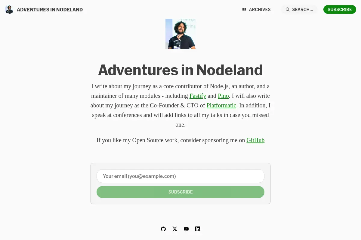 Adventures in Nodeland