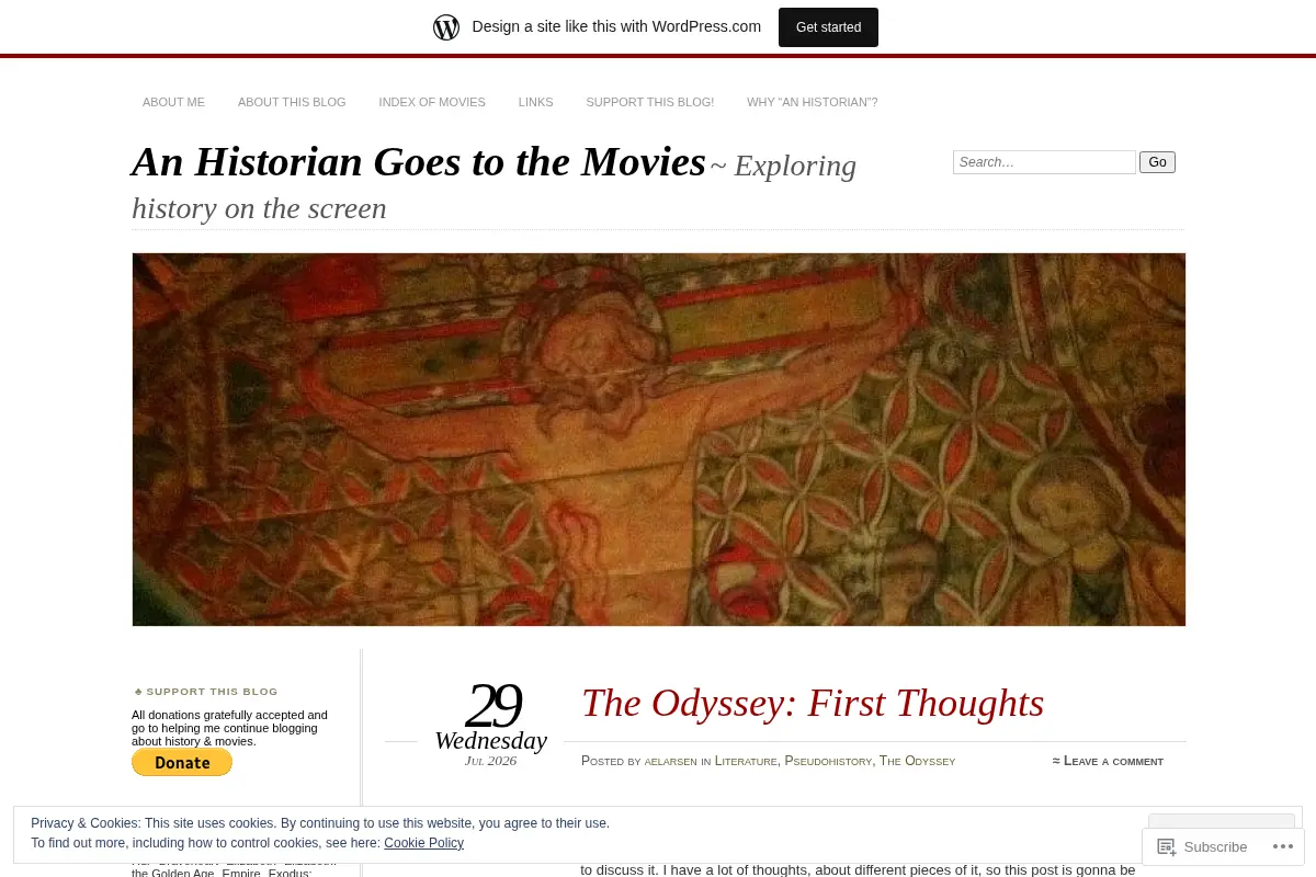 An Historian Goes to the Movies