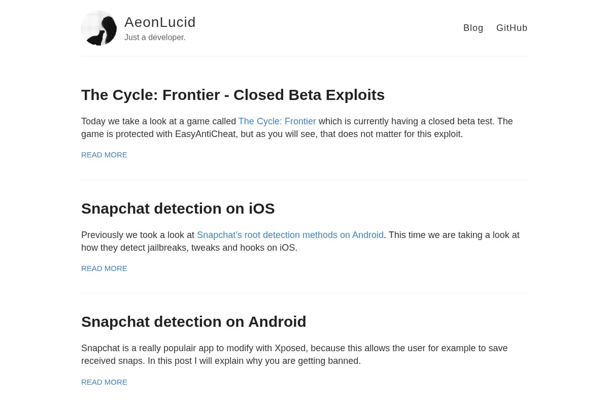 Blog – AeonLucid