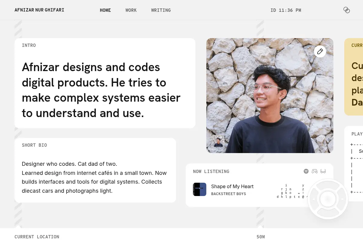 Afnizar Nur Ghifari, Digital Product Designer