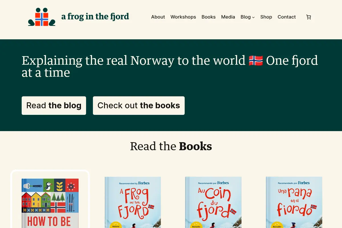 A Frog in the Fjord