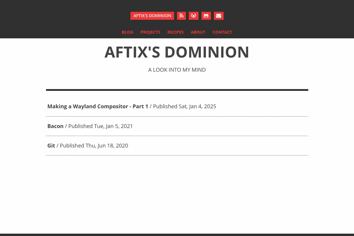 Aftix's Dominion