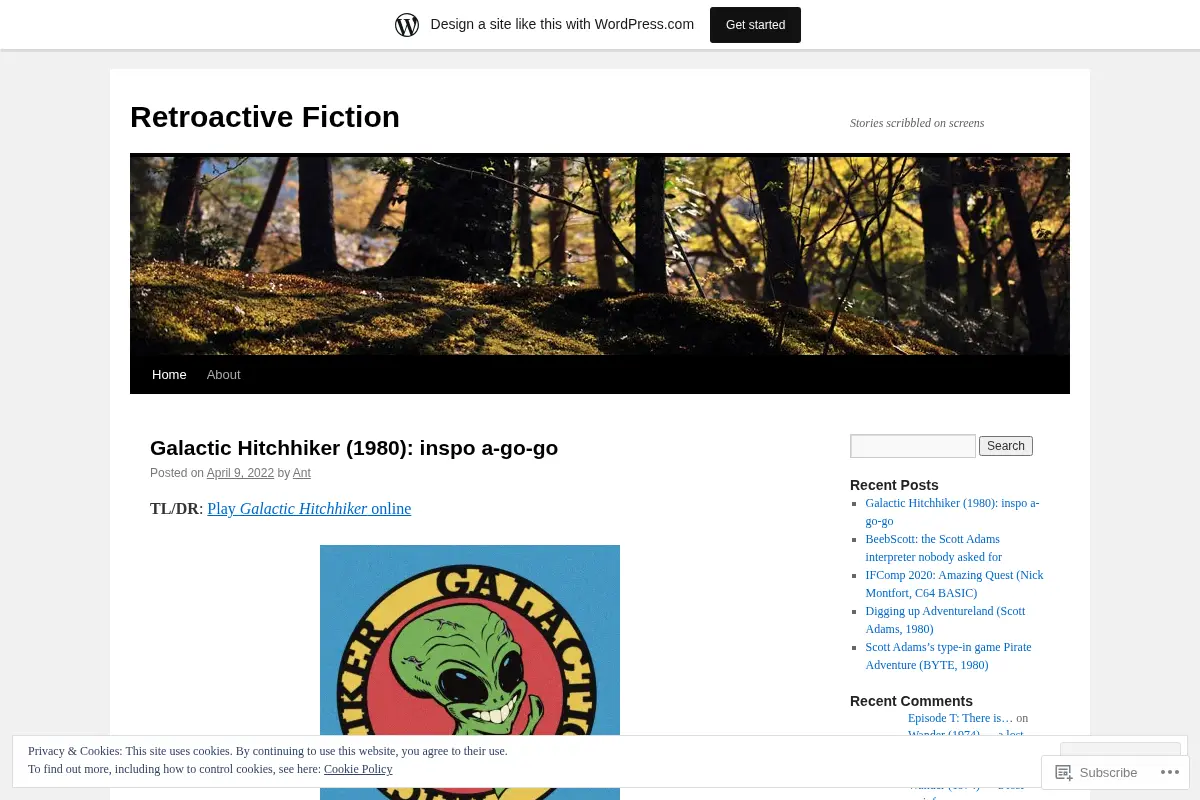 Retroactive Fiction