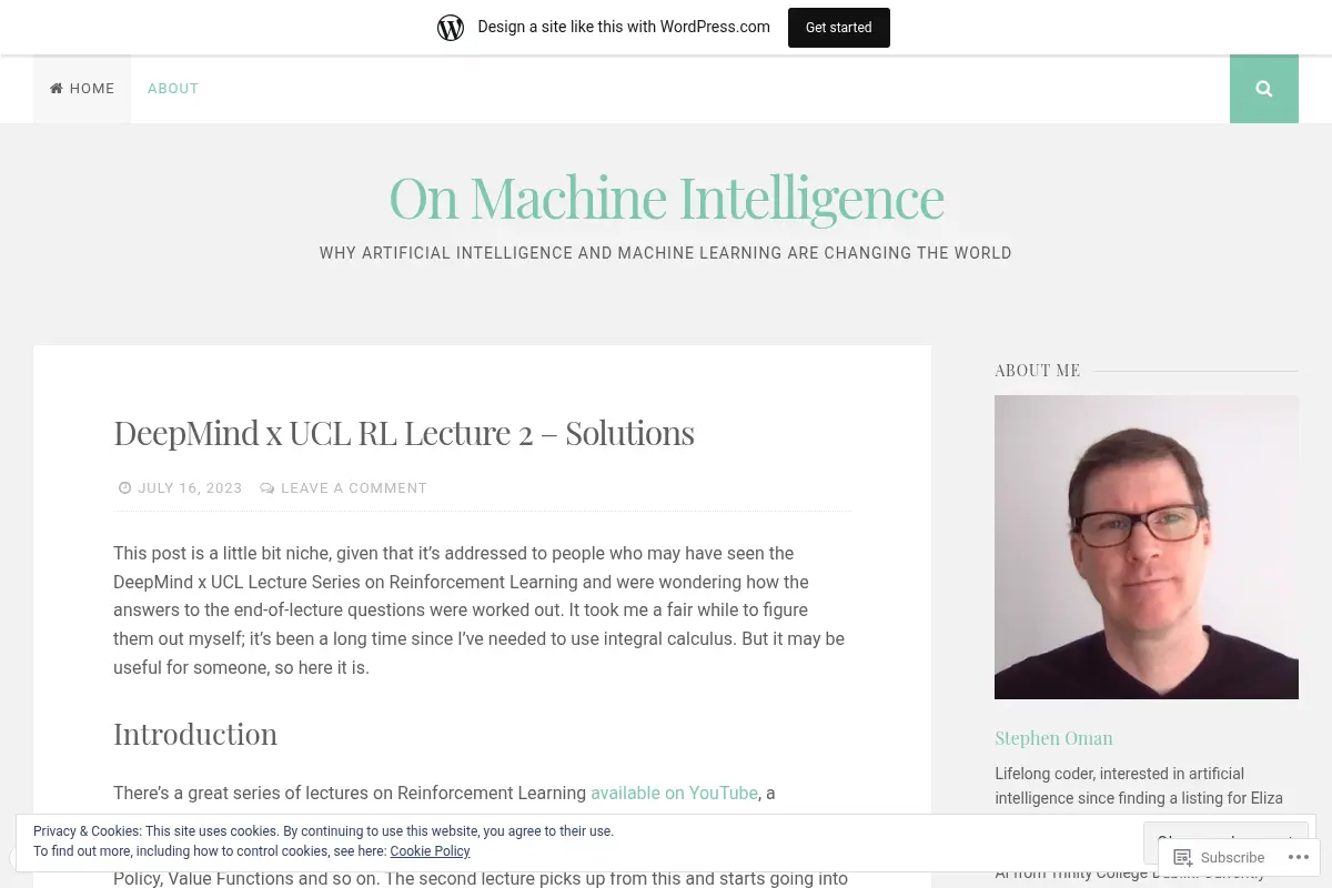 On Machine Intelligence – Why Artificial Intelligence and Machine Learning are changing the world