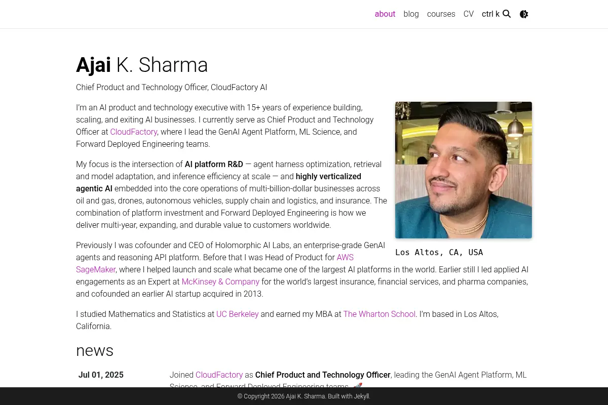 Ajai K. Sharma