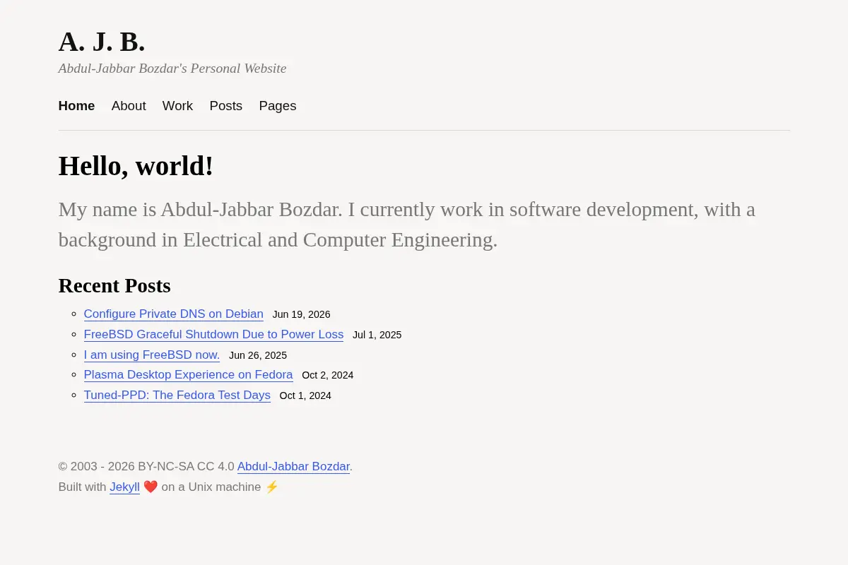 A. J. B. | Abdul-Jabbar Bozdar's Personal Website
