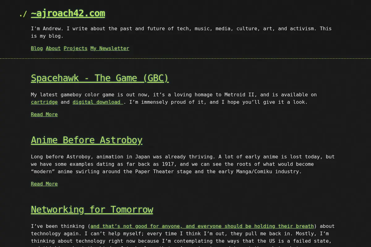 ~ajroach42.com