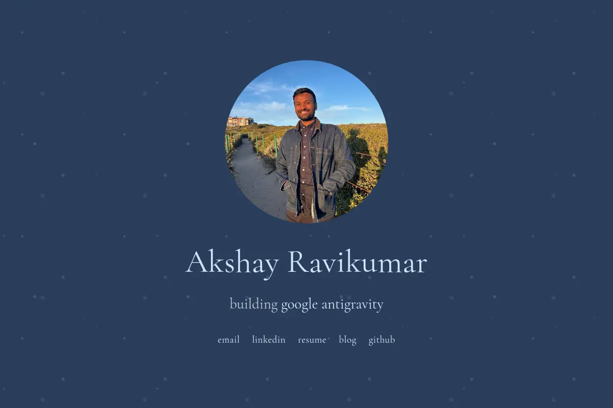 Akshay Ravikumar