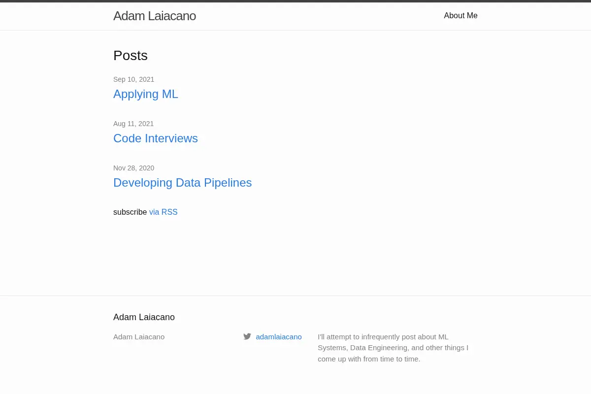 Adam Laiacano