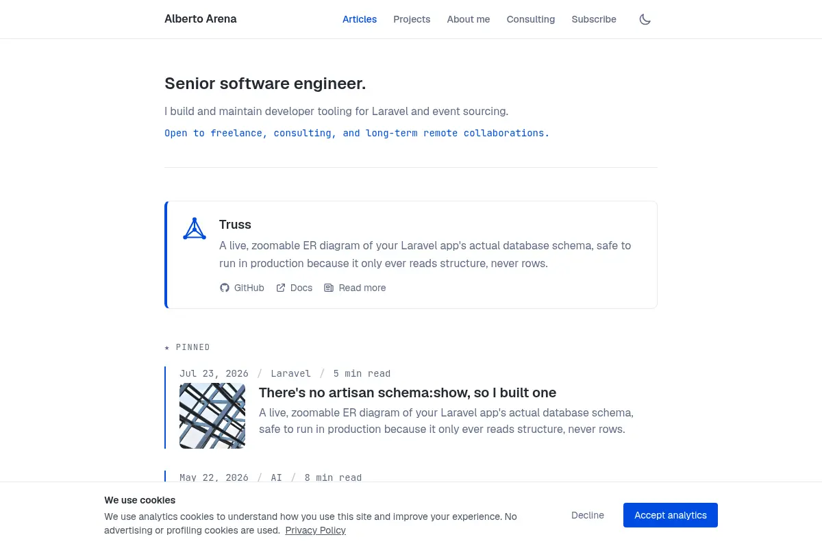 A blog by Alberto Arena