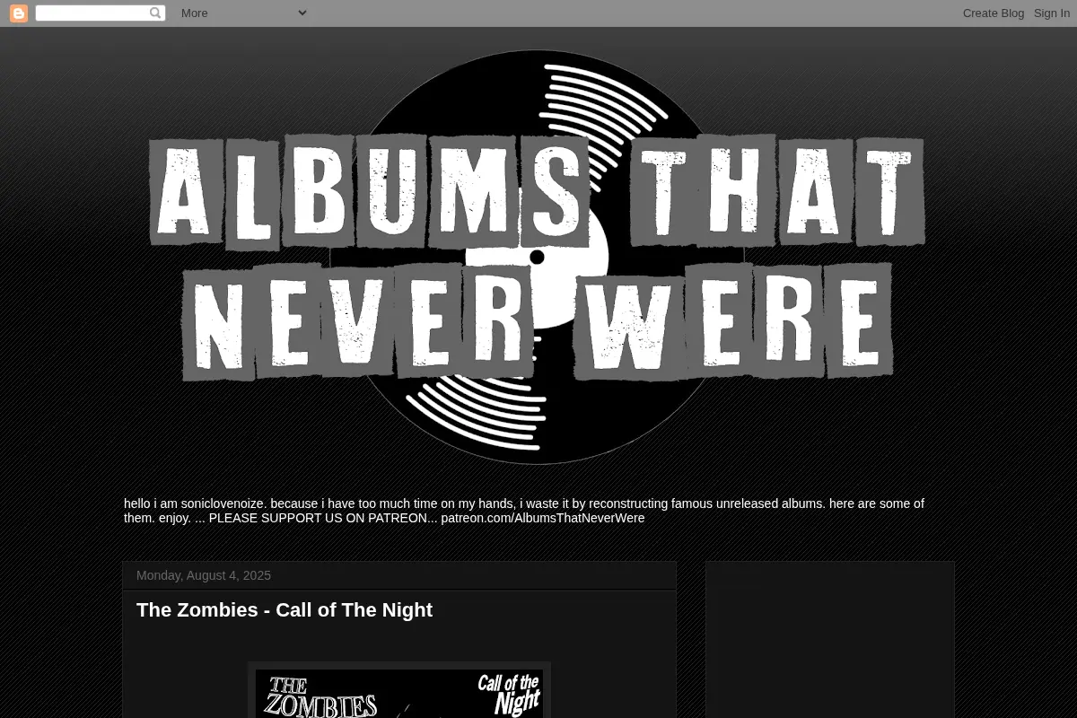Albums That Never Were