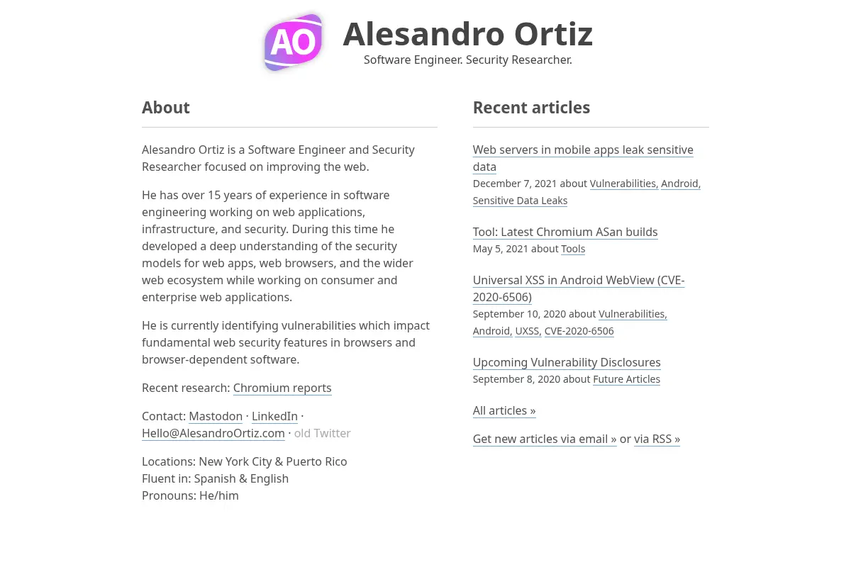 Alesandro Ortiz