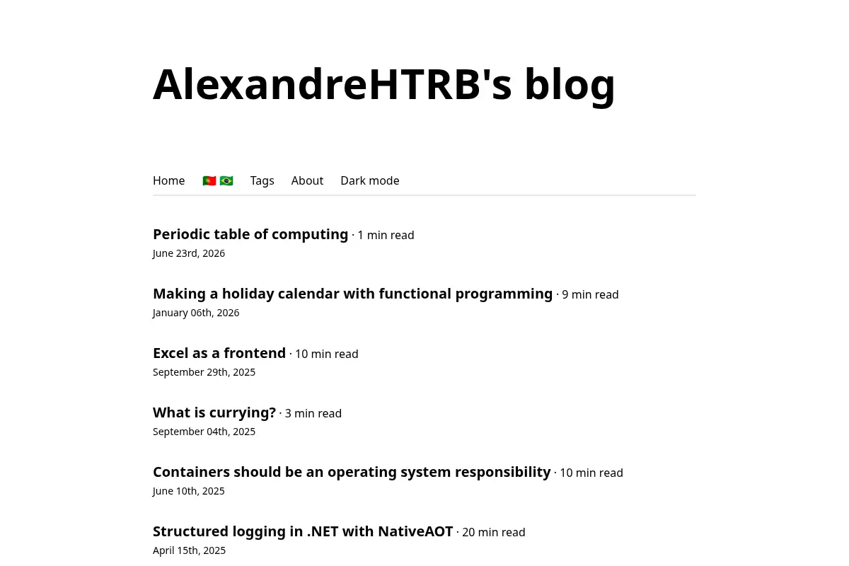 AlexandreHTRB blog