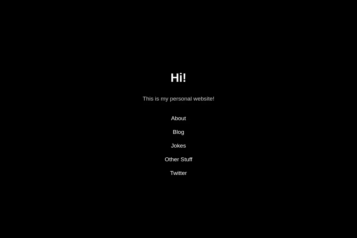Alex Litzenberger - Personal Website
