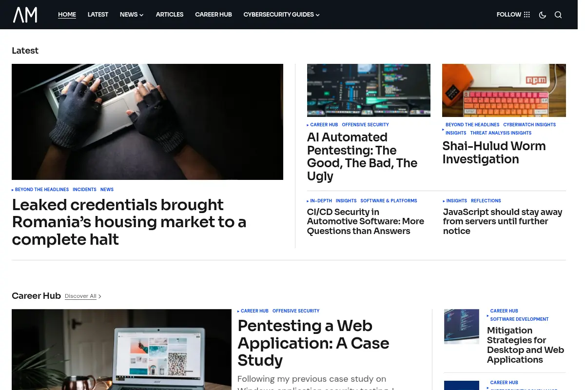 Alex Macra - Cybersecurity Blog
