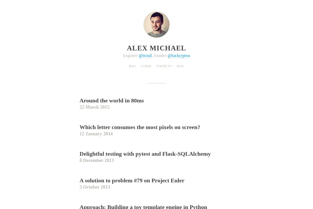Alex Michael